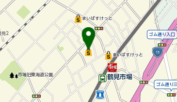 CHARGESPOT(チャージスポット)ツルハドラッグ 鶴見市場店の地図画像