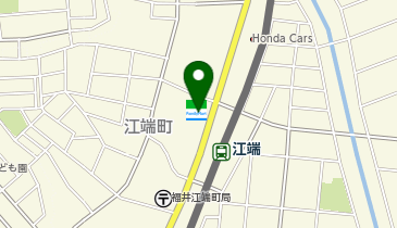 CHARGESPOT(チャージスポット)ファミリーマート 福井江端店の地図画像