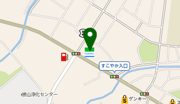 CHARGESPOT(チャージスポット)ファミリーマート 勝山郡町店の地図画像