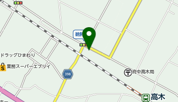 CHARGESPOT(チャージスポット)ローソン 府中高木店の地図画像