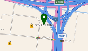 CHARGESPOT(チャージスポット)くら寿司 久御山店の地図画像