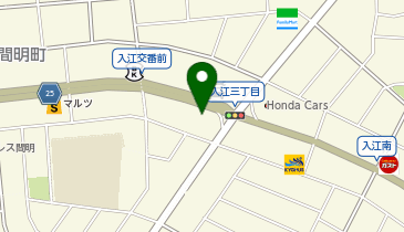 CHARGESPOT(チャージスポット)くら寿司 金沢入江店の地図画像