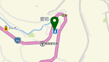 CHARGESPOT(チャージスポット)ローソン 長崎愛宕店の地図画像