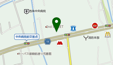 CHARGESPOT(チャージスポット)くら寿司 伊予西条店の地図画像