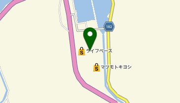 CHARGESPOT(チャージスポット)ゴーゴーカレー 対馬パークの地図画像