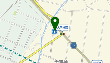 CHARGESPOT(チャージスポット)ローソン 安八大明神店の地図画像