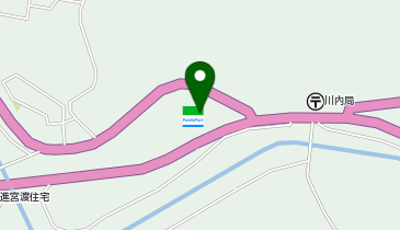 CHARGESPOT(チャージスポット)ファミリーマート かわうち屋店の地図画像