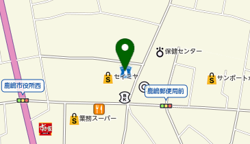 CHARGESPOT(チャージスポット)ローソン 鹿嶋市役所前店の地図画像
