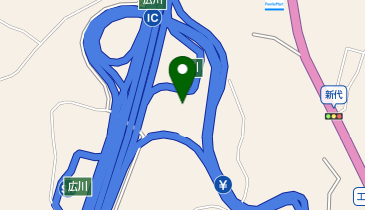 CHARGESPOT(チャージスポット)広川サービスエリア(下り線)の地図画像