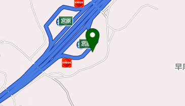 CHARGESPOT(チャージスポット)宮原サービスエリア(下り線)の地図画像