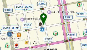 CHARGESPOT(チャージスポット)タリーズコーヒー 札幌STV北2条店の地図画像