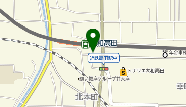 CHARGESPOT(チャージスポット)魚民 大和高田駅前店の地図画像