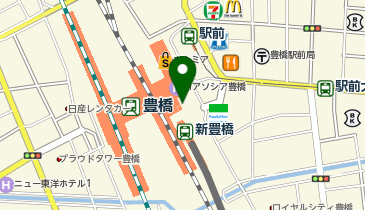 CHARGESPOT(チャージスポット)タリーズコーヒー 豊橋駅前店の地図画像