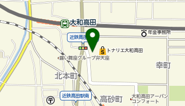 CHARGESPOT(チャージスポット)タリーズコーヒー トナリエ大和高田店の地図画像