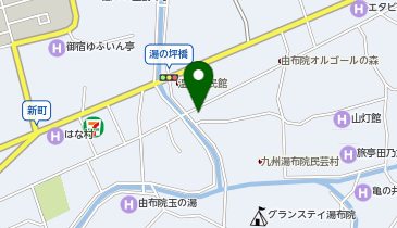 CHARGESPOT(チャージスポット)湯布珈琲の地図画像