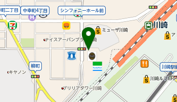 CHARGESPOT(チャージスポット)タリーズコーヒー カワサキデルタ店の地図画像