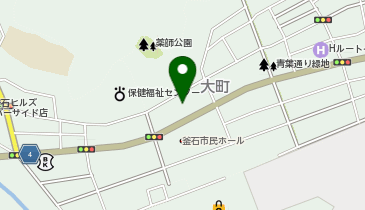 CHARGESPOT(チャージスポット)ローソン 釜石大町二丁目店の地図画像