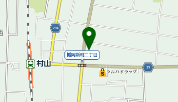 CHARGESPOT(チャージスポット)ローソン 村山楯岡五日町店の地図画像