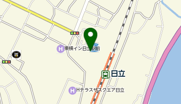 CHARGESPOT(チャージスポット)ローソン 日立駅前店の地図画像