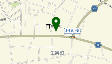 CHARGESPOT(チャージスポット)ローソン 千葉生実町店の地図画像