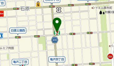 ChargeSPOT セブン-イレブン 墨田石原店の地図画像