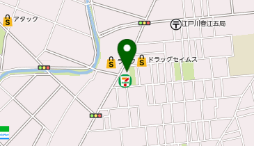 ChargeSPOT セブン-イレブン 江戸川春江町5丁目店の地図画像
