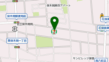 ChargeSPOT セブン-イレブン 足立東保木間1丁目店の地図画像