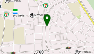 ChargeSPOT セブン-イレブン 足立柳原2丁目店の地図画像