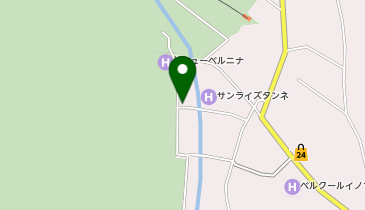 CHARGESPOT(チャージスポット)HAKUBA BEER GARAGEの地図画像
