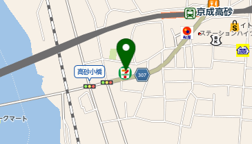 ChargeSPOT セブン-イレブン 葛飾高砂2丁目店の地図画像
