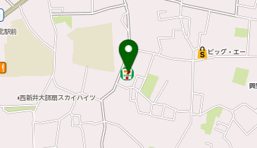 ChargeSPOT セブン-イレブン 足立西新井本町4丁目店の地図画像
