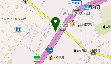 ChargeSPOT セブン-イレブン 北青山青山通り店の地図画像