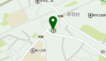ChargeSPOT セブン-イレブン 北区赤羽北3丁目店の地図画像