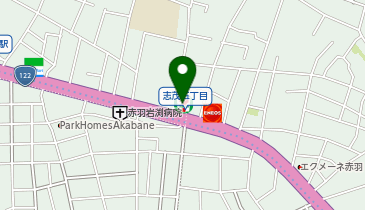 ChargeSPOT セブン-イレブン 北区岩淵北本通り店の地図画像