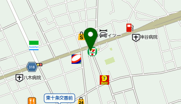 ChargeSPOT セブン-イレブン 北区神谷環七通り店の地図画像