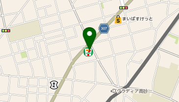 ChargeSPOT セブン-イレブン 葛飾高砂8丁目店の地図画像