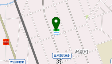 CHARGESPOT(チャージスポット)ファミリーマート 高浜沢渡店の地図画像