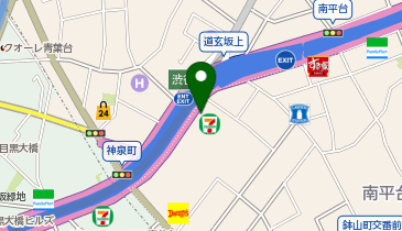 ChargeSPOT セブン-イレブン 渋谷南平台町店の地図画像