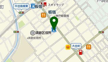 ChargeSPOT ローソン 板宿戎三丁目店の地図画像