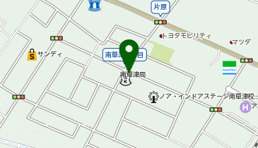 ChargeSPOT ローソン 南草津三丁目店の地図画像