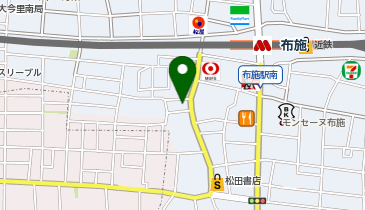 ChargeSPOT ローソン 東大阪足代一丁目店の地図画像