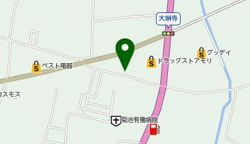 CHARGESPOT(チャージスポット)ドコモショップ 菊池店の地図画像