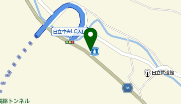 CHARGESPOT(チャージスポット)ローソン 日立中央インター店の地図画像