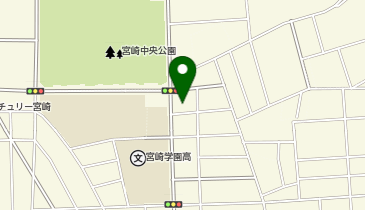 CHARGESPOT(チャージスポット)ファミリーマート 宮崎学園前店の地図画像