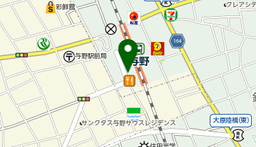 ChargeSPOT ローソン 与野駅西口店の地図画像