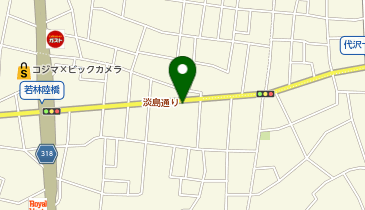 ChargeSPOT セブン-イレブン 若林陸橋店の地図画像