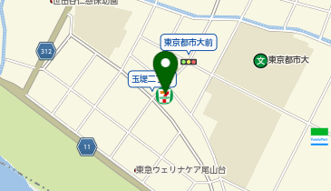 ChargeSPOT セブン-イレブン 世田谷玉堤1丁目店の地図画像