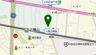 ChargeSPOT セブン-イレブン 八幡山駅北口店の地図画像