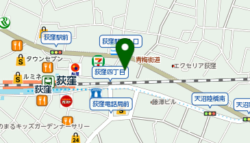 CHARGESPOT(チャージスポット)セブン-イレブン Daiwa荻窪タワー店の地図画像