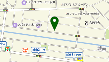 CHARGESPOT(チャージスポット)東横INN 水戸駅南口の地図画像